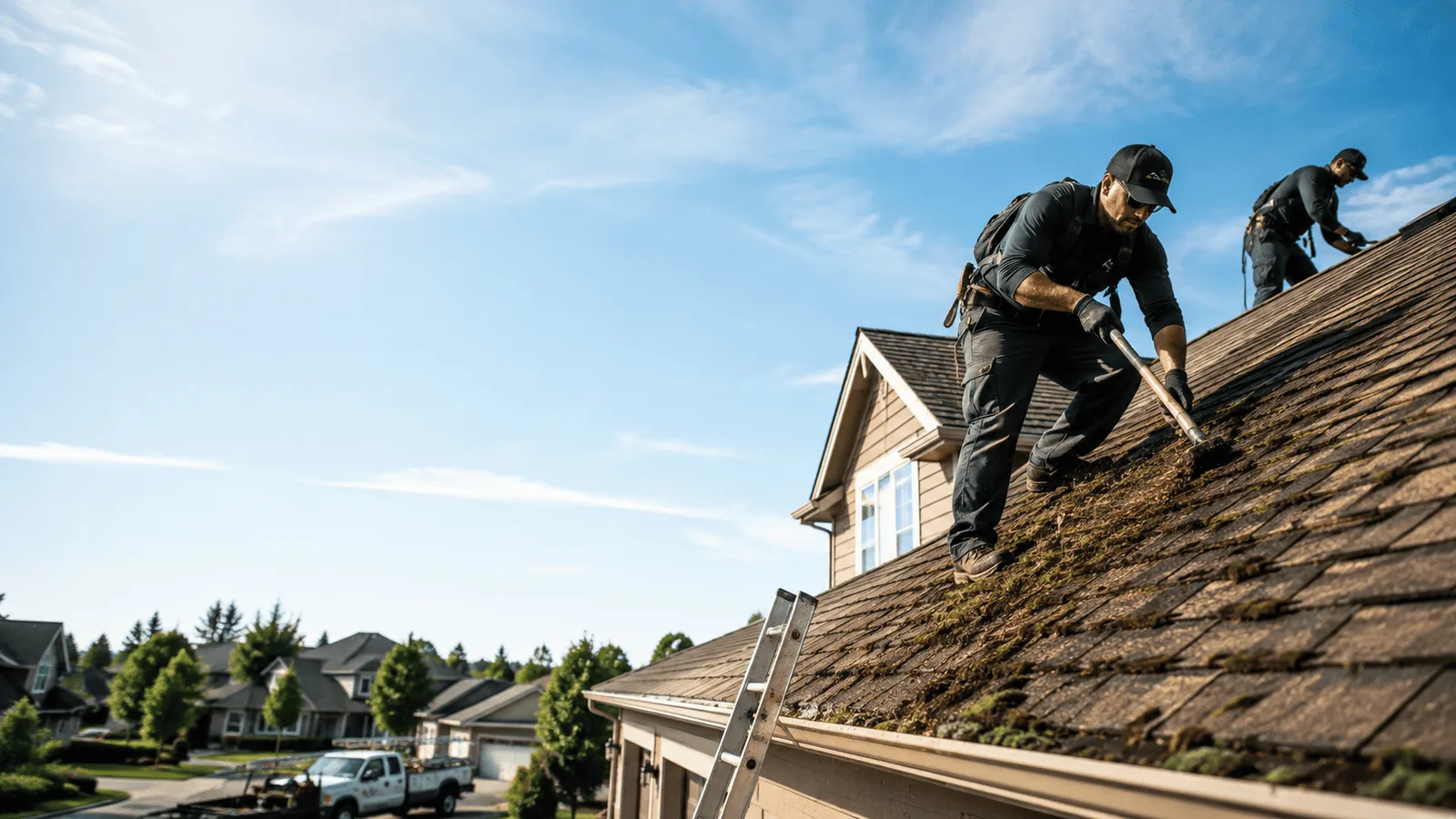 Roof Moss Removal in Lometa, TX near me